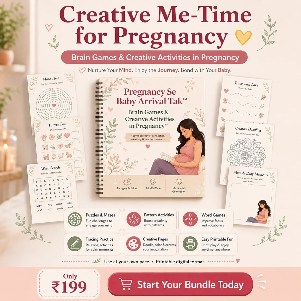 Pregnancy Brain Games & Complete Pregnancy pdf kit