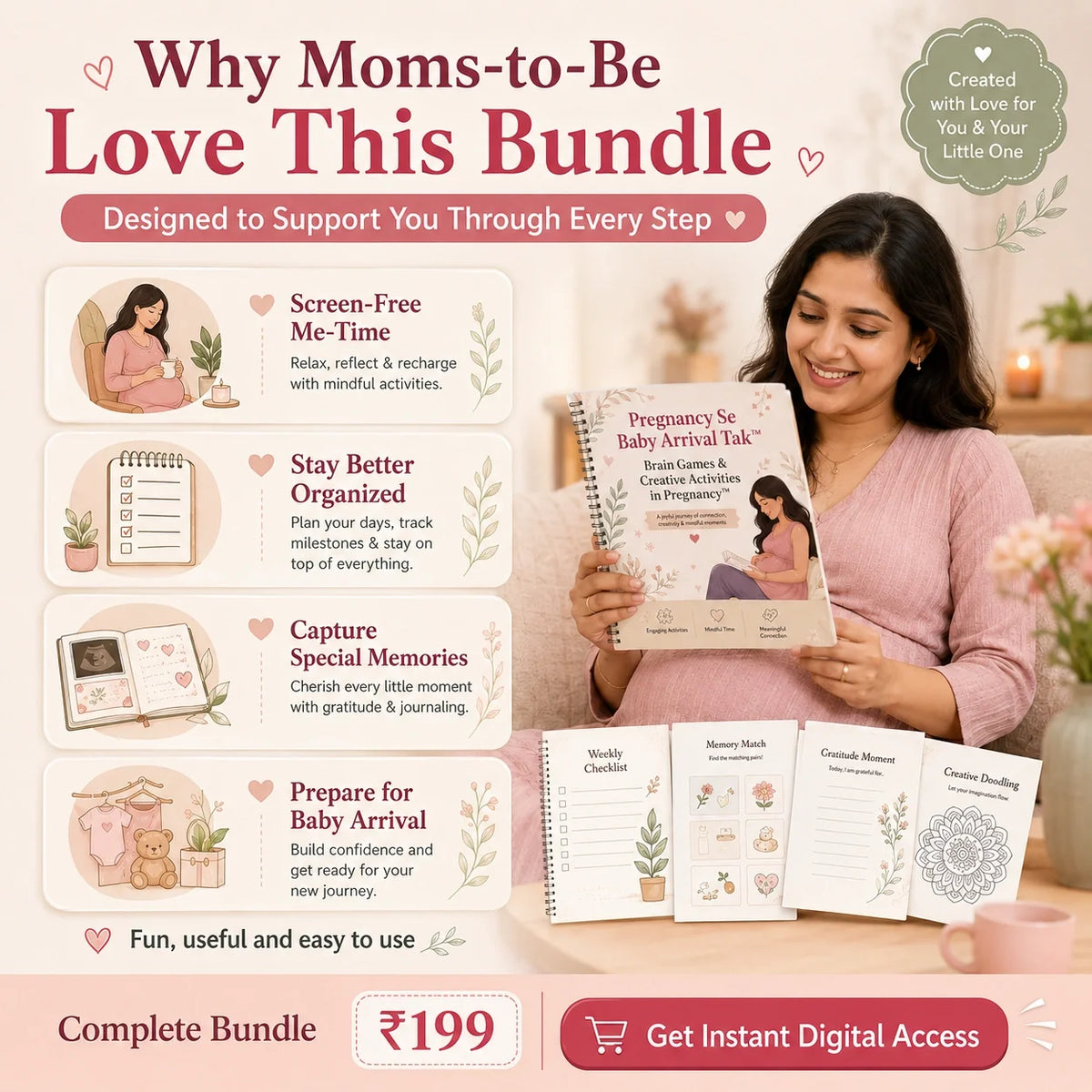 Pregnancy Brain Games & Complete Pregnancy pdf kit